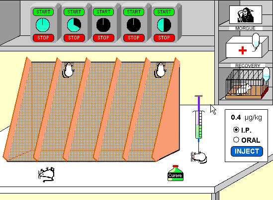 Pharmacology Lab Simulation